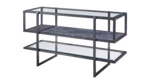 BIARRITZ | Rectangular Glass Sofa Table
